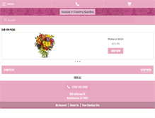 Tablet Screenshot of natchitochesflowershop.com